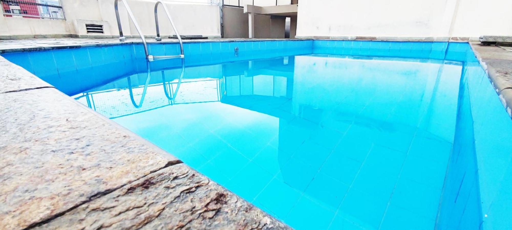 Flat 3 Pessoas Com Garagem, Piscina, Academia E Lavanderia * São Paulo