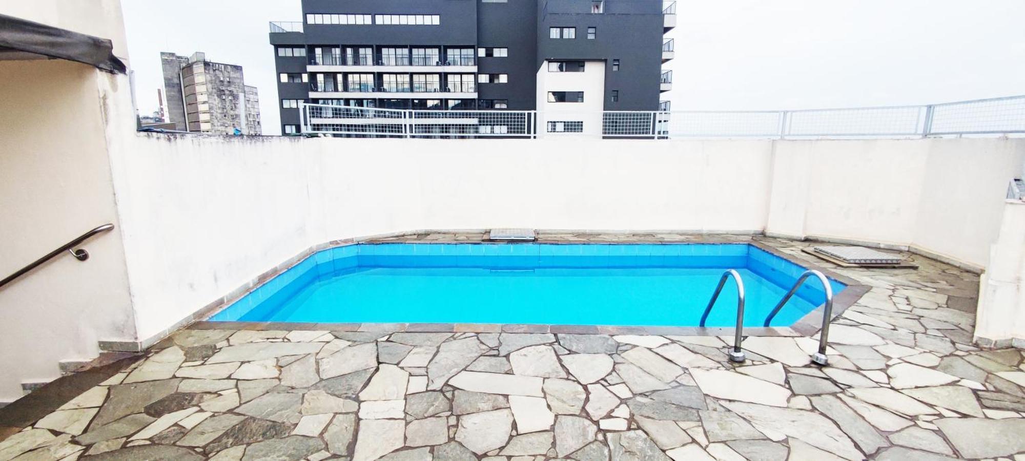 Flat 3 Pessoas Com Garagem, Piscina, Academia E Lavanderia Apartamento