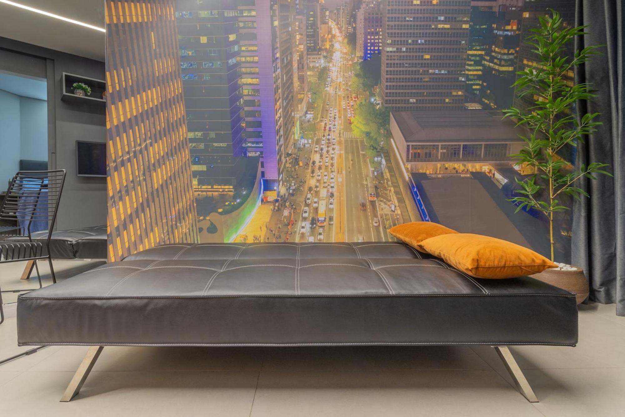 Apartamento Flat 3 Pessoas Com Garagem, Piscina, Academia E Lavanderia São Paulo